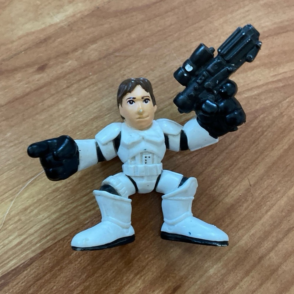 Star Wars 2006 Gañactic Heroes Mini Han Solo Figure